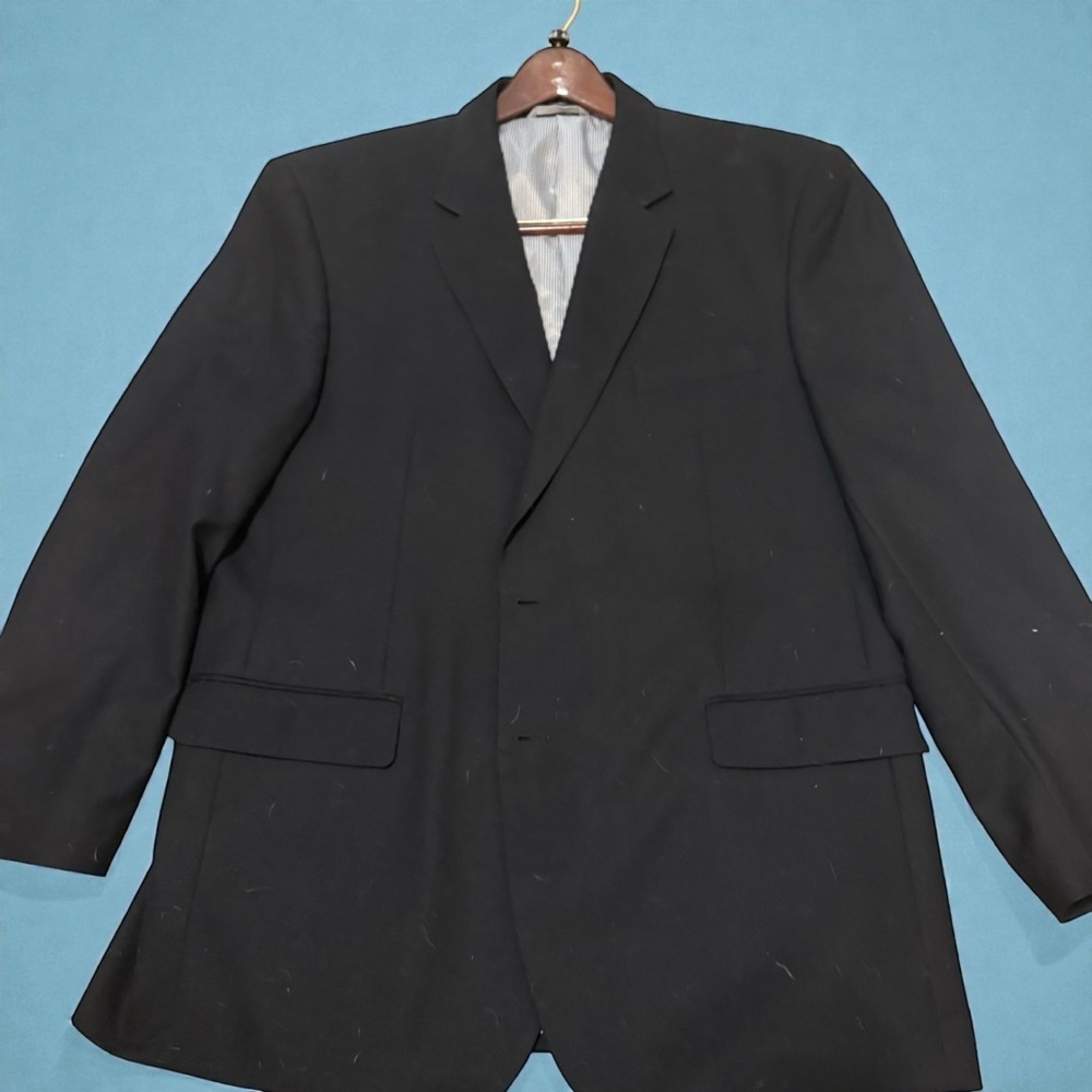 Croft & Barrow Classic Black Blazer - Picture 2 of 3